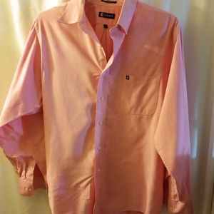 Chaps Oxford Deep Pink Dress Shirt 16